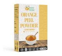 Herbs Botanica Poudre d'écorce d'orange bio pour le visage en poudre de vitamine C, masque facial, soin de la peau et des cheveux, gommage exfoliant pour le visage pour l'acné et les taches sombres