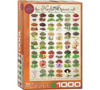 Herbs & Spices 1000 Pièce Puzzle 680mm x 490mm Par Eurographics