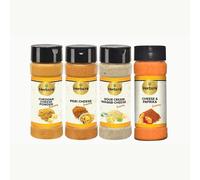 HerbsHi Assaisonnement pour fromage - poudre de fromage cheddar, fromage piri piri, oignon à la crème sure, assaisonnement au fromage et au paprika | assaisonnements polyvalents masala
