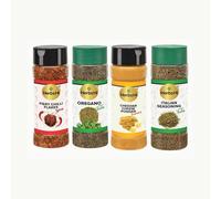 HerbsHi Combo italien | Piment ardent (35 g), origan (30 g), poudre de fromage cheddar (55 g), assaisonnement italien (35 g) pour frites, pop-corn, apéritifs, marinades, sauces, plats de tomates