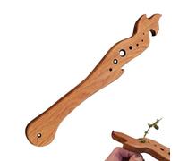 Herbss Stem Stripper, Manual Basil Remover, Kitchen Tool with Non Slip Grip, Durable Polymer Leaf Separator, Cooking Gadget with Simples Design, Prep Tool for Kale Rosemary