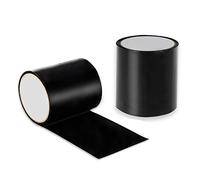 Herbst 10 x 150 cm Ruban de Réparation, Liaison Forte Ruban Imperméable Bande D'étanchéIté de PVC - Arrêt Instantané des Fuites pour La Piscine/Auvent/Belvédère/Les Gouttières/Bateau Gonflable (Noir)