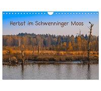 Herbst im Schwenninger Moos (Wandkalender 2026 DIN A4 quer), CALVENDO Monatskalender: Entdecken Sie die einmalige Schönheit des Regenmoores "Schwenninger Moos" bei Villingen-Schwenningen im Herbst