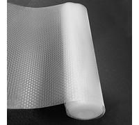 Herbst Protege Etagere Placard 30x500 cm, Tapis Fond de Tiroir Antiderapant Non-adhésif Transparent Motif Convexe EVA Plastique Tapis Fond Evier Étanche pour Armoire/Armoire à Chaussures/Réfrigérateur