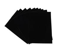 HERCHR 10pcs Feuilles de feutre auto-adhésives 11 x 8,3 pouces Velvet Flock Backing Paper Liner pour bijoux tiroir art artisanat