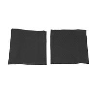 HERCHR 2 Pièces Glace Soie Peau Refroidissement Bracelets Athlétique Exercice Poignet Bandeau Glace Refroidissement Absorbant Bracelet pour Hommes Femmes(Noir)