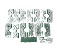 HERCHR 20pcs Support de Culture de Fraise, Support de Plante de Fraise réutilisable 24.9x20x9.5cm/9.8x7.9x3.7in Suspendus Support de Cadre de Culture de Fruits pour la Plantation de Sol