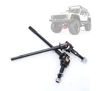 HERCHR 2PCS RC CVD Avant de l'arbre Universel, 107 mm / 4,2 Pouces de rédaction de dogbone conjoint en Acier de Mise à Niveau des pièces pour SCX10 II 90046 90047 RC Modèle de Voiture RC