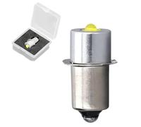 HERCHR 3W Flashlight Bulb, 4.5V LED Bulb High Brightness LED Conversion Kit White Light Flashlight Replacement Aluminum Alloy Lighting Fixtures Backup for Outdoor, Home