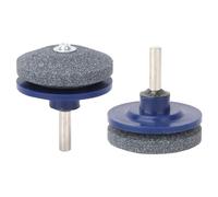 HERCHR Ajusteur de la Lame terne, Taille-Aiguille à Lame de Tondeuse à Gazon de 2pcs pour Tout exerce de Puissance à la Main de Jardin Universel