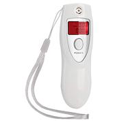 HERCHR Alcootest de Poche, testeur d'alcool par soufflage sans Contact avec écran LCD pour Conduite personnelle et en état d'ivresse, 4,0 x 1,3 x 0,4 Pouces