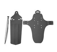 HERCHR Bike Mudguard, 2pcs 3pcs à 360 degrés Torsion Bike GudGuard Alies arrière avec Fonction Anti-éclaboussure Compatible pour Road Mountain BikePart
