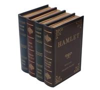 HERCHR Boîte à Livres Décorative, Boîte De Rangement De Faux Livres Vintage Style Européen Boîte De Rangement De Bibelots en Forme De Livre Faux Livre sans Danger pour la Décoration Intérieure(S)