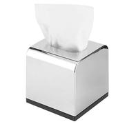 HERCHR Boite à Mouchoirs Cube, Distributeurs de Mouchoirs en Papier pour Maison Hôtel Bureau Voiture Salle de Bain, 12,6 x 12,6 x 13cm