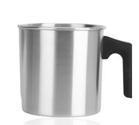 HERCHR Bougie faisant le pot de coulée,Pot de coulée de fabrication de bougies, pots de fonte de cire de 1,2 L pots de coulées de pichet en aluminium avec poignée pichet de fabrication de bougies