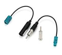 HERCHR Câble Adaptateur d'Antenne Radio, Adaptateur Antenne de Voiture Universel Fakra Z vers Câble de Connecteur de Prise Din pour Récepteur de Lecteur Multimédia CD Stéréo HD
