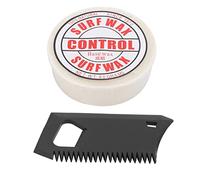 HERCHR Cire De Surf, Portable Antidérapant Paraffine Surf Cire Équipement De Surf avec Peigne De Cire Surfboard Clean Care Produit pour Planche De Surf Skateborad(Base Wax)