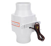 HERCHR DC 12V Ventilateur de Ventilation, 130 CFM 3800 LPM Ventilateur Extracteur Connecteur de Tuyau 76mm/3po Ventilateur de Cale Marin Ventilateur de Ventilation Puissant pour Caravane de Yacht