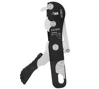 HERCHR Descendeur d'escalade, 22 x 5,7 x 1,8 cm/8,7 x 2,2 x 0,7 Pouces, Serre-câble d'arrêt autofreinant, ajusteur de Corde léger pour Alpinisme, Attrape-Corde pour arboriste de Sauvetage