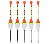 HERCHR Flotteurs De Pêche Bobbers Flotteurs Balsa Pêche Bobber Slip Bobbers pour Crappie Panfish Truite Basse Pack De 5