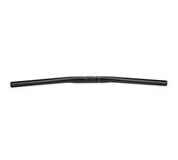 HERCHR Guidon VTT Barre Plate en Fiber De Carbone 25.4x580MM Guidon De Vélo De Montagne Guidon Droit en Carbone(Brillant)