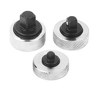 HERCHR Jeu de mini cliquets à doigt, molette réversible 1/4 3/8 1/2 pouces, jeu de clés à cliquet de paume d'entraînement 38mm pour les espaces restreints 3 pièces