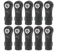 HERCHR Joint Head Tie Rod Ends, 10pcs M4 Link Linkage Rod End Width Balls Joint Head Set Replacement Fit for Traxas 4 1/10 RC Car Model