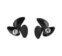 HERCHR Lame d'Hélice RC, 2 Pièces Kit de Lame d'Hélice Hors-Bord Électrique Positif Négatif Assembler Isolation Thermique Télécommande de Bateau Accessoire pour V500