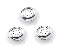 HERCHR Lot de 3 Buses de Rechange à Jet d'air à 7 Trous, Peuvent automatiquement bouillonner lorsqu'elles sont mises dans l'eau, adaptées pour Le Massage Spa/Source