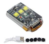 HERCHR Lumière Stroboscopique pour Drone, MINI3 Pro Type-C, Circuit Imprimé en Résine, Lumière Anti-Collision, Rouge, Vert, Blanc, Lumière Stroboscopique Clignotante pour DJIMavic FIMIMini MINI3 Pro