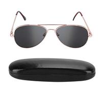 HERCHR Lunettes de Soleil Espion Rétroviseur Anti-Suivi, Vue Arrière Anti-Moniteur Avec Étui, Design Rétro Des Années