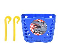 HERCHR Panier de vélo, Porte-bouchage à vélo Panier arrière Bas Panier de vélo détachable arrière Avant de Support de vélo de vélos pour Enfants (Bleu)