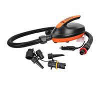 HERCHR Pompe Rechargeable, Pompe à air à air numérique 12V Pompe Haute Pression Portable avec Bougie de Chargement de Voiture pour Planche à Paddle, Bateau, Tente Gonflable, Coussin d'air