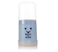 HERCHR Porte-Baguettes Mignon et Porte-Paille, Panier à Baguettes Distributeur de Paille de comptoir Porte-ustensiles en Plastique Organisateur de Cuisine pour ustensiles, Couverts(Bleu)