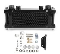 HERCHR Refroidisseur D'huile De Transmission De Moteur, Kit De Radiateur De Refroidissement D'huile Universel, Accessoires De Remplacement Adaptés pour Moto Tout-Terrain ATV 4 Roues 100250CC