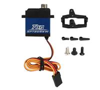 HERCHR Servo De Direction, Servo Numérique 7 Kg, Servo étanche à Faible Bruit pour Traxxas 1/18 TRX4M RC, Avion De Voiture Télécommandé
