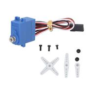HERCHR Servo étanche, Kit De Servomoteur Numérique De Direction à Engrenages Métalliques à Haute Torsion à 3 Fils, Accessoires pour Voiture Traxxas 1/18 TRX4M RC