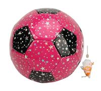 HERCHR Soccer Ball Size 3, Soft Touch Pink Soccer Ball PU Rubber Liner with Air Pump and Mesh Bag for Training, Games, Outdoor & Indoor Play