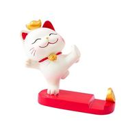 HERCHR Support De Téléphone Portable Chat Mignon, Support De Téléphone Portable Mignon Support De Téléphone Portable De Bureau Support De Bureau Universel pour Tous Les Téléphones Intelligents(B)