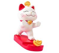 HERCHR Support De Téléphone Portable Chat Mignon, Support De Téléphone Portable Mignon Support De Téléphone Portable De Bureau Support De Bureau Universel pour Tous Les Téléphones Intelligents(Un)