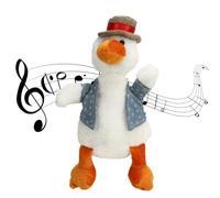HERCHR Talking Dancing Duck, Baby Musical Duck Toy Dancing Singing Imitation Ducktoy répéter ce Que Vous Dites poupée pour Les Enfants pour Les Enfants garçons