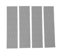 HERCHR Tampons de Traction de la Planche de Surf, 4pcs 31x8cm / 12,3x3.1 Pouces Anti-Glissade EVA Surf de Surf Traction de Pont de Gamme de terrasse pour skimboards Kayak shortboards (Gris)