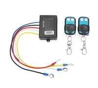 HERCHR Télécommande De Treuil sans Fil, 434 MHz DC12 V 24 V, Portée De 15,2 M, Kit De Commutateur De Télécommande De Treuil Universel Adapté pour Camion ATV SUV
