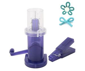 HERCHR tricotin,Moulin à Tricoter,tricotin automatique,ricoteuse,Machine Tricoter,machine tricotins,Mini Outil à Tricoter automatique Machines à Tricoter pour Artisanat DIY Cordon,Outils de Tissage