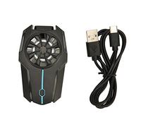 HERCHR Ventilateur de refroidissement de téléphone portable, refroidisseur de téléphone portable à 3 vitesses, ventilateur de téléphone silencieux réglable, clip de radiateur pour jouer