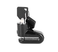 HERCHR Verrouillage de vélo, 3 Couleurs Anti-vol Motorbike Combinaison Bikelock Disc Freins Anti-vol Bercures avec Cadre en Plastique et clés pour Le vélo de Route de Montagne (Noir)