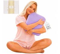 HerComfort Pillows Coussin Lesté pour Adultes 2.7 KG | 30 * 30 CM | Mieux Dormir & Se Sentir Calme | Oreiller de Corps Lesté | Toutes Saisons | Coussin Câlin pour Adultes | Aide au Focus