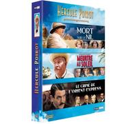 Hercule Poirot-Coffret-Le Crime de l'Orient Express + Mort sur Le Nil + Meurtre au Soleil