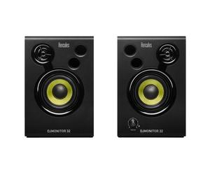 Hercules DJ 32 Lot de 2 enceintes - Noir