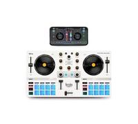 HERCULES DJ CONTROL MIX ULTRA - Contrôleur DJ Bluetooth pour Smartphone (iOS et Android) - Sans fil